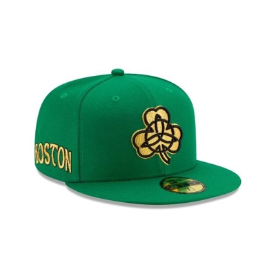 Sapca New Era Boston Celtics NBA 2019 NBA Authentics City Series Alt 59FIFTY Fitted - Verzi